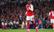 Eberechi Eze of Arsenal during the UEFA Champions League Quarter Finals match between Arse...