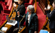 Sandrine Rousseau, deputy of the Ecologiste et Social group, speaks during the session exa...