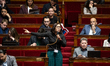 Elisa Martin, deputy for the La France Insoumise group, LFI, speaks during the session exa...