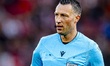 Referee Sven Jablonski officiates during the Conference League quarter-final match between...
