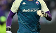 Oliver Christensen of A.C.F. Fiorentina warms up before the UEFA Conference League Quarter...