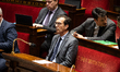 Jean Pierre Farandou, Minister of Labor and Solidarity, attends a session for the examinat...