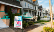 Signs promoting both sides of Virginia's redistricting referendum vote in Norfolk, Virgini...