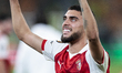 Gabri Martinez of SC Braga celebrates winning during the UEFA Europa League 2025/26 Quarte...