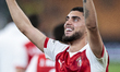 Gabri Martinez of SC Braga celebrates winning during the UEFA Europa League 2025/26 Quarte...