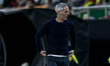 Carlos Vicens, head coach of SC Braga, gives instructions during the UEFA Europa League 20...