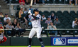 Anthony Volpe of the Somerset Patriots is at bat during a Minor League Baseball game at TD...