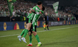 Antony Matheus dos Santos of Real Betis celebrates a goal during the UEFA Europa League 20...