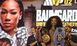 Alycia Baumgardner attends the official weigh-in at Madison Square Garden in New York City...
