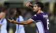 Luca Ranieri of A.C.F. Fiorentina is in action during the UEFA Conference League Quarter-f...