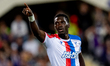 Ismaila Sarr of Crystal Palace FC celebrates after scoring first goal during the UEFA Conf...