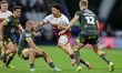 Jacob Gagai runs during the BetFred Super League match between Huddersfield Giants and Lee...