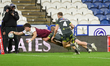 Huddersfield Giants score a try during the BetFred Super League match between Huddersfield...