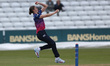 Grace Thompson of Durham Women participates in the Metro Bank One Day Cup match between Du...