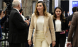 Baja California Governor Marina del Pilar Avila Olmeda attends the presentation of the 202...