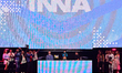 Inna performs at the LOS40 Primavera Pop festival at the Movistar Arena in Madrid, Spain,...