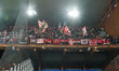 AC Monza supporters attend the match between UC Sampdoria and AC Monza in Serie B at Stadi...