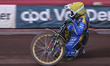 Jordy Loftus of Edinburgh Monarchs competes in heat 9 during the Knockout Cup Quarter Fina...