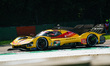 Yifei Ye, Robert Kubica, and Philip Hanson of AF Corse participate in the FIA World Endura...