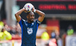 Tendayi Darikwa of Lincoln City takes a throw-in during the Sky Bet League 1 match between...