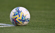 An official ball is seen during the 33rd day of the Serie A Championship between S.S.C. Na...