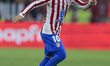 Alex Baena of Atletico de Madrid runs with the ball during the Copa del Rey final match be...