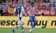 Ademola Lookman of Atletico de Madrid runs with the ball during the Copa del Rey final mat...