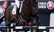 Tiffany Foster of Canada rides Christos during the Grand Prix Jumping CSI 4* at Casas Nova...