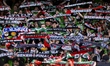 Supporters of NEC Nijmegen during the Eurojackpot KNVB Cup match between AZ and NEC at De...
