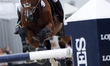 Julien Anquentin of France rides Quanan Rouge during the Grand Prix Jumping CSI 4* at Casa...