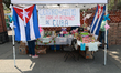 A collection center is set up in the Tlalpan Mayor's Office Center as part of the ''Cuba L...