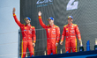#51 Alessandro Pier Guidi, James Calado, and Antonio Giovinazzi of Team Ferrari AF Corse c...