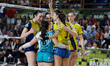 Nuvoli' Altafratte Padova celebrates after scoring during the Volleyball Italian Serie A2...