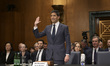 US Financier and Attorney Kevin Maxwell Warsh testifies before the Senate Banking, Housing...