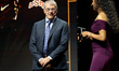 Coach Geno Auriemma attends the FIBA Hall of Fame 2026 Enshrinement Ceremony in Berlin, Ge...