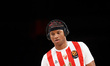 Jasiel Rivero trains during the match between FC Barcelona and Crvena Zvezda Meridianbet B...