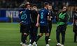 Cristian Chivu, head coach of FC Internazionale, celebrates after the win at the end of th...