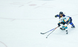 Sarah Fillier #10 of the New York Sirens battles to control the puck during a Professional...