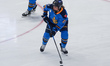Defender Savannah Harmon #15 of the Toronto Sceptres skates with the puck during the PWHL...