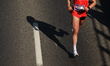 Participants of the TAURON 23rd Cracovia Marathon run on the streets of Krakow, Poland, on...