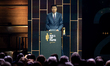 Wang Zhizhi is seen during the FIBA Hall of Fame 2026 Enshrinement Ceremony in Berlin, Ger...