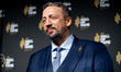 Hedo Turkoglu is seen during the FIBA Hall of Fame 2026 Enshrinement Ceremony in Berlin, G...