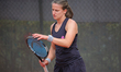 Aurora Zantedeschi of Italy participates in the ''Axion Open 2026'', ITF W75 Chiasso at Te...