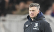 Kim Hellberg, Middlesbrough Manager, during the Sky Bet Championship match between Middles...