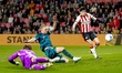 Simon Graves Jensen of PEC Zwolle scores an own goal during the Dutch Vriendenloterij Ered...