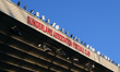 General view of the Stadium of Light during the Premier League match between Sunderland an...