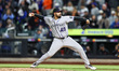 Colorado Rockies relief pitcher Antonio Senzatela #49 throws during the eighth inning of a...