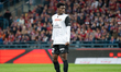 Christopher Simon plays during the game between Wisla Krakow and Puszcza Niepolomice in Kr...