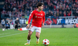 Frederico Duarte plays during the game between Wisla Krakow and Puszcza Niepolomice in Kra...