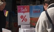 General view of people shopping in the city center of Bonn, Germany, on April 25, 2026. 